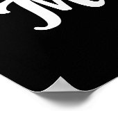 より少ないチョークよりビリヤードのスポーツを話す ポスター (角)