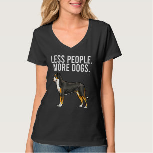 より少ない人々より多くの素晴らし犬スイスの山犬 Tシャツ