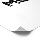 より少ない人より多くのかわいいポテトプリン ポスター (角)