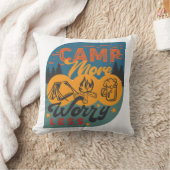 より少ない心配でキャンプ クッション (ブランケット)