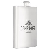 より少ない心配でキャンプ フラスク (右)