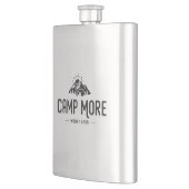 より少ない心配でキャンプ フラスク (左)