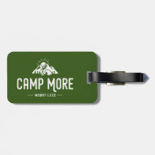 より少ない心配でキャンプ ラゲッジタグ (裏面横)