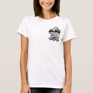 より少ない心配でキャンプ Tシャツ