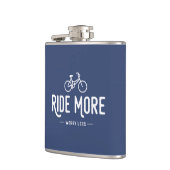 より少ない心配で乗る フラスク (左)