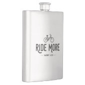 より少ない心配で乗る フラスク (右)