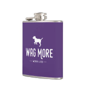 より少ない心配に悩む フラスク (左)