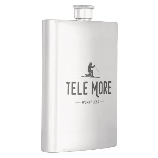 より少ない心配 フラスク (右)