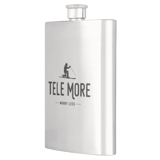 より少ない心配 フラスク (左)
