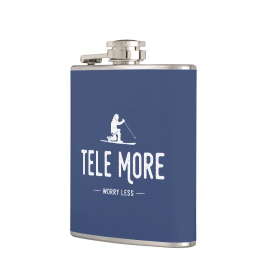 より少ない心配 フラスク (左)
