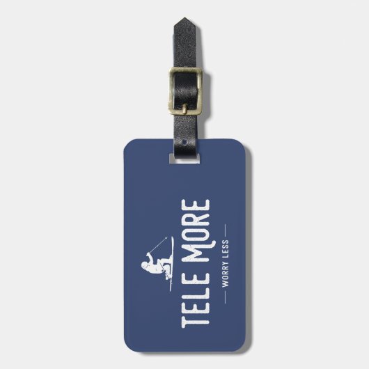 より少ない心配 ラゲッジタグ (正面縦)