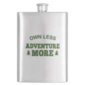 より少ない、より冒険 フラスク (正面)