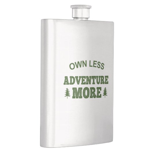より少ない、より冒険 フラスク (右)