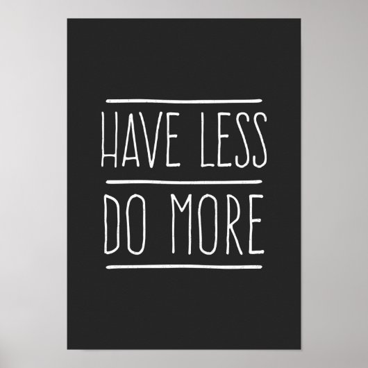 より少ない ポスター (正面)