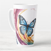 より強いテーマを立ち上げる カフェラテマグ (左アングル)