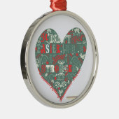 より強いハート- メタルオーナメント (右)