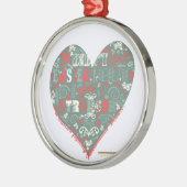 より強いハート- メタルオーナメント (左)