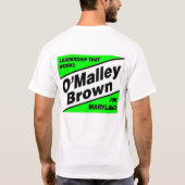 より強いメリーランド Tシャツ (裏面)