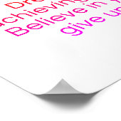 より強い一緒に感動的引用文ポスター ポスター (角)