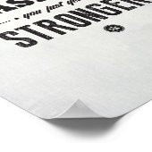 より強くなる – 8"x10"アートプリント ポスター (角)