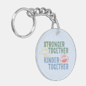 より強く一緒に親密になる キーホルダー (正面左)