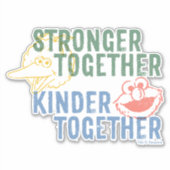 より強く一緒に親密になる シール (正面)