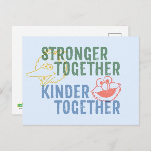 より強く一緒に親密になる ポストカード (正面/裏面)