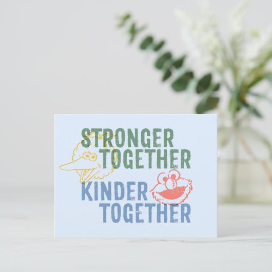 より強く一緒に親密になる ポストカード (スタンド正面)