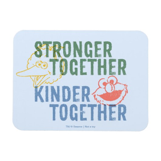 より強く一緒に親密になる マグネット (横)