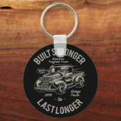 より強く長く続く |米国で最もタフなトラック キーホルダー (正面)