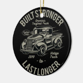 より強く長持ち |米国で最も強いトラック セラミックオーナメント (左)