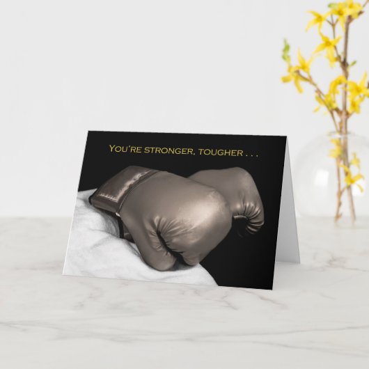 より強く、より堅く、粘り強い蟹座の勇気付けられる カード (黄色い花)