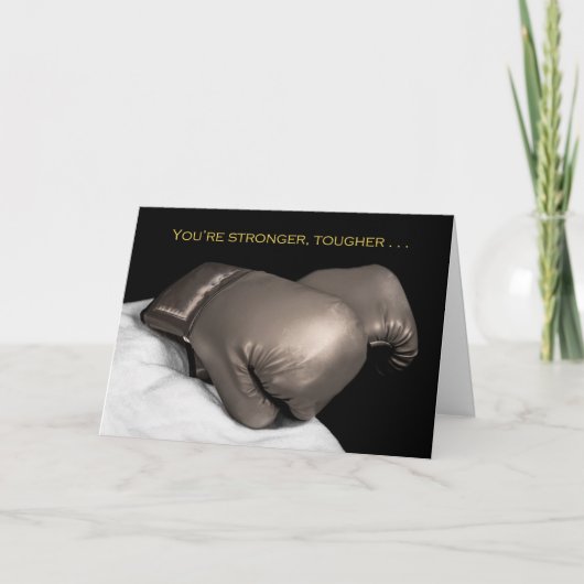 より強く、より堅く、粘り強い蟹座の勇気付けられる カード (正面)