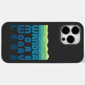 より心配なし/青のグラデーションのケース – メイトiP Case-Mate iPhoneケース (裏面 (横))