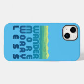 より心配なし/青のグラデーションのケース – メイトiP Case-Mate iPhoneケース (裏面 (横))