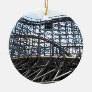 より手のジェットコースターKnoebels セラミックオーナメント