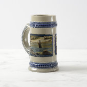 "より投げられる"ちょうど1つ ビールジョッキ (正面左)