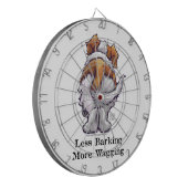 より振るより少ない吠えること、 ダーツボード (正面左)