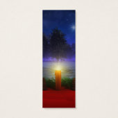 より明るいビジョンのクリスマスブックマーク (裏面)