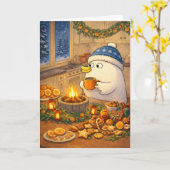 より明るい日々がやってくる カード (黄色い花)