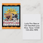 より明るい日の先行 名刺 (正面/裏面)