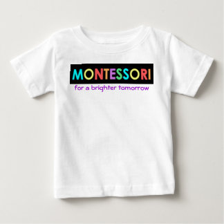より明るい明日のベビーまたは幼児TのためのMontessori ベビーTシャツ