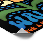 より明るい明日ボホエステティックカマラワルツ20 ポスター (角)