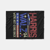 より明るい明日ボホエティックシャツ1 フリースブランケット (正面(横))