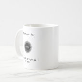 より明るい未来のための方程式 コーヒーマグカップ (正面左)
