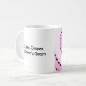 より深い…より深いマグ コーヒーマグカップ (正面左)