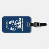 より深くなる愛(スキューバダイビング) ラゲッジタグ (正面横)