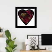 「より深く、より深く」* ポスター (ホームオフィス)