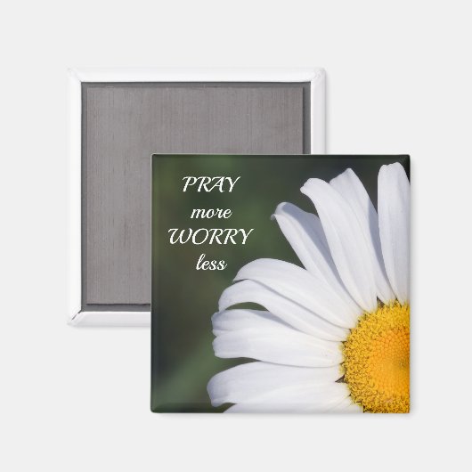 より祈も心配のないオフセットデイジー磁石 マグネット (正面/裏面)