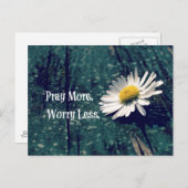 より祈も心配の少ないデイジーとの引用文 ポストカード (正面/裏面)